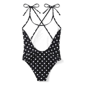 Smallable Kid - Bañador Amandy de lunares | Negro
