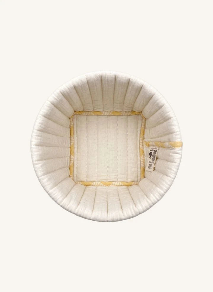Editions Aimable - cesta de almacenamiento Paul | Harlequin Poplin