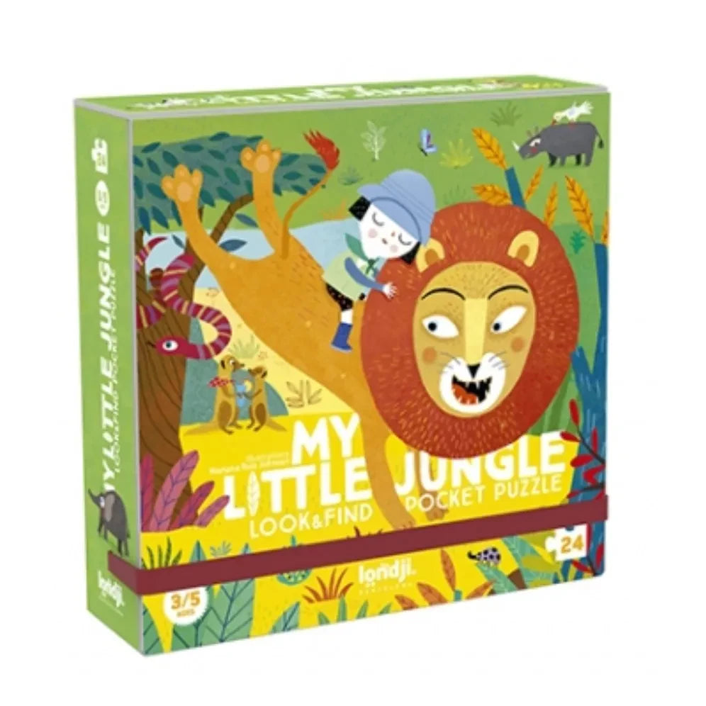 Londji - Puzle Mi pequeña jungla - 24 piezas