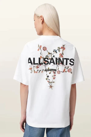 AllSaints Camiseta Oversize de Algodón para Mujer PENTACLE