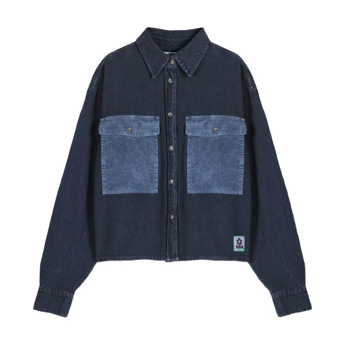 Bobo Choses - Camisa de algodón vaquera | Azul marino