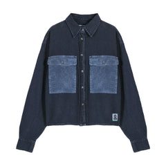 Bobo Choses - Camisa de algodón vaquera | Azul marino