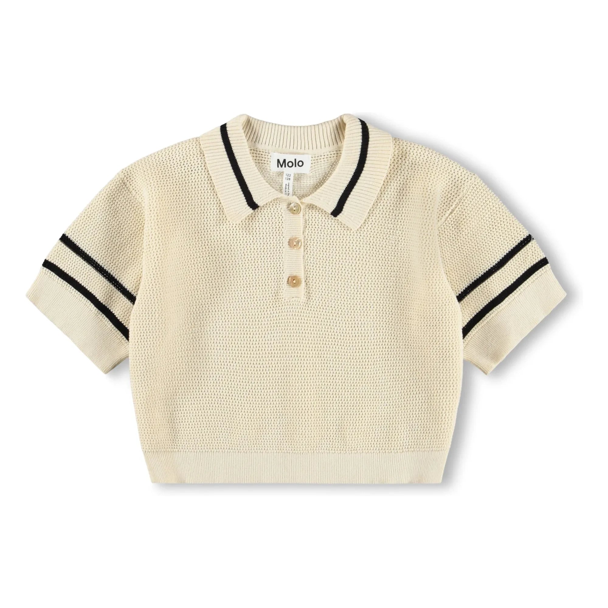 Polo Molo - Polo de punto de algodón orgánico Gwinn | Crudo