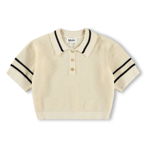 Polo Molo - Polo de punto de algodón orgánico Gwinn | Crudo