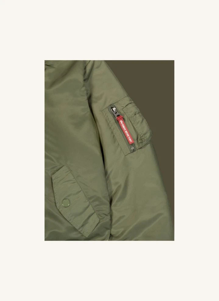 Alpha Industries - Chaqueta Bomber MA-1 | Verde