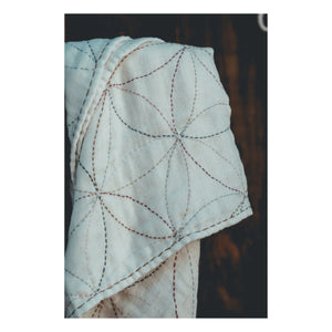 Numero 74 - Flower of Life hafif battaniye