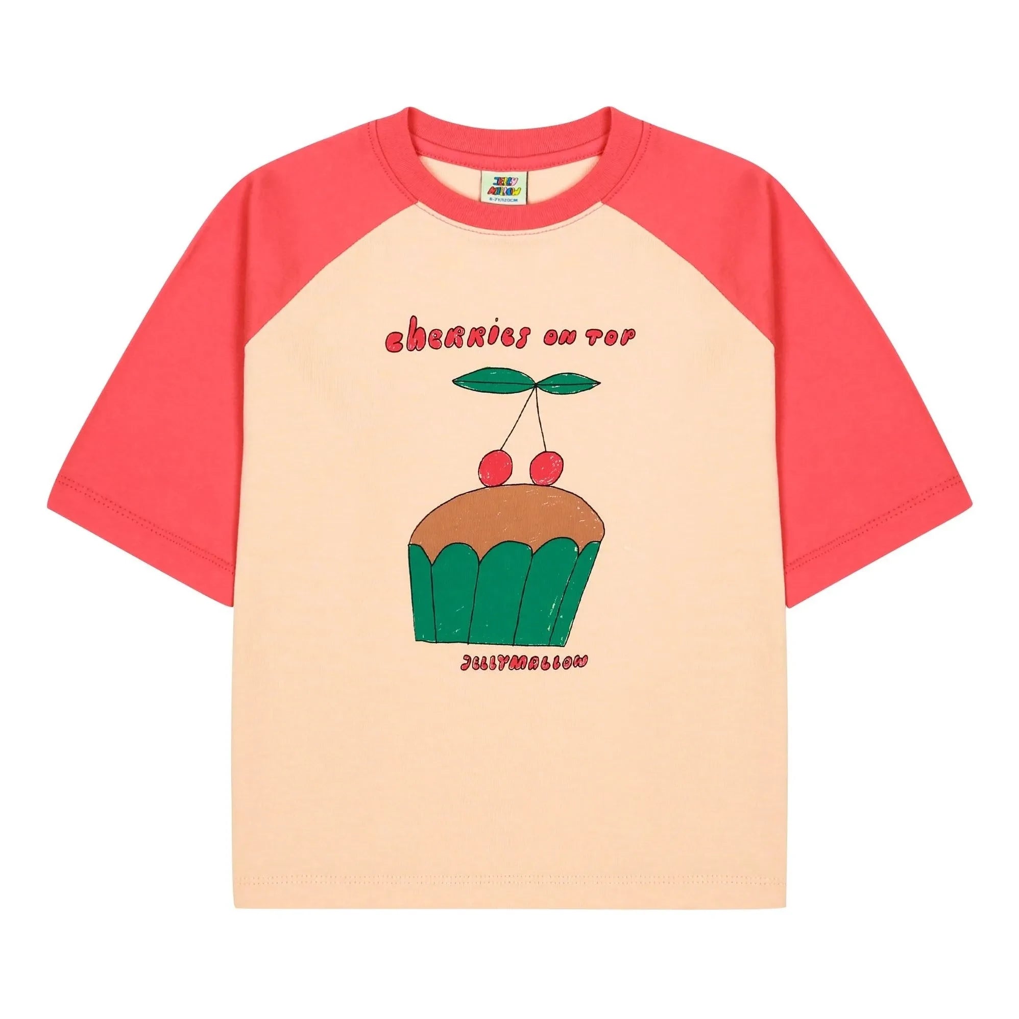 Jelly Mallow - Camiseta Cupcake | Beige