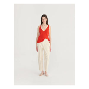 Bobo Choses - Pantalón de algodón orgánico Cocoon | Crema