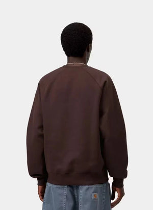 Carhartt WIP - Chase Sudadera | Marrón oscuro