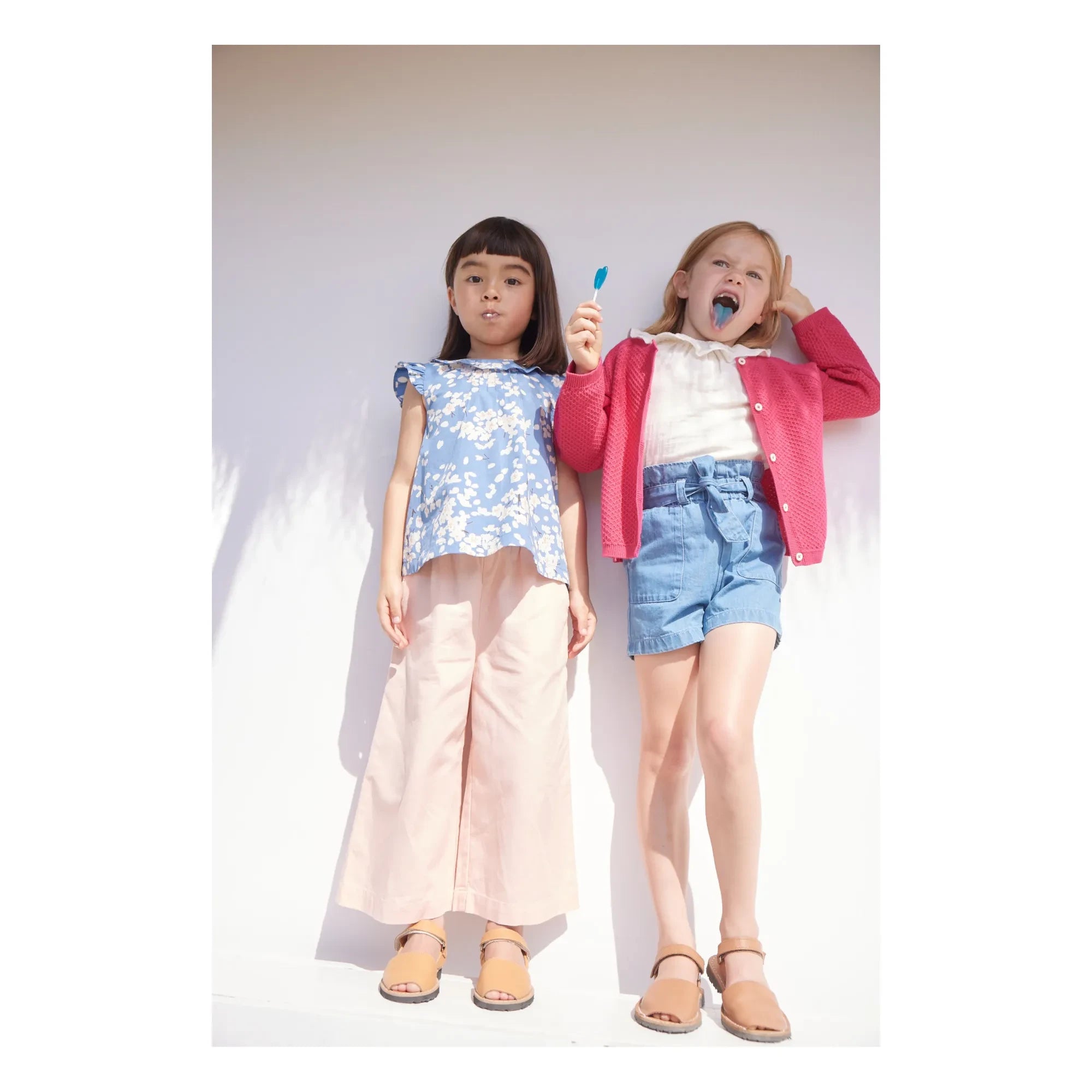 Petit Bateau - Pantalones cortos de mezclilla tipo maleta | Azul denim