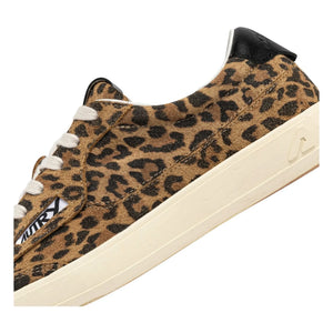 Autry - Windscape Düşük Leopar Süet Sneakers | Kahverengi