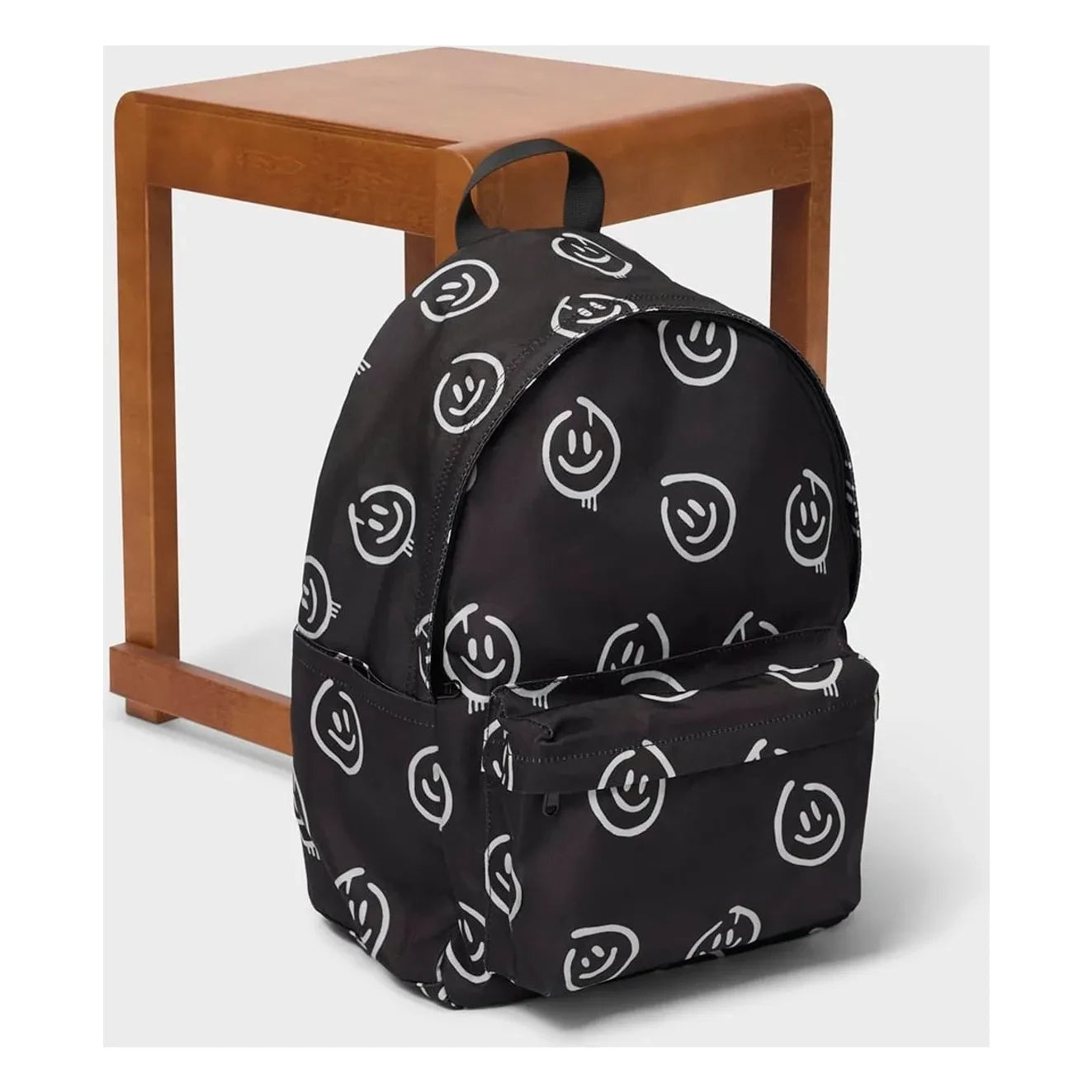Molo - Moi Smiley Mochila Fibra Reciclada | Negro