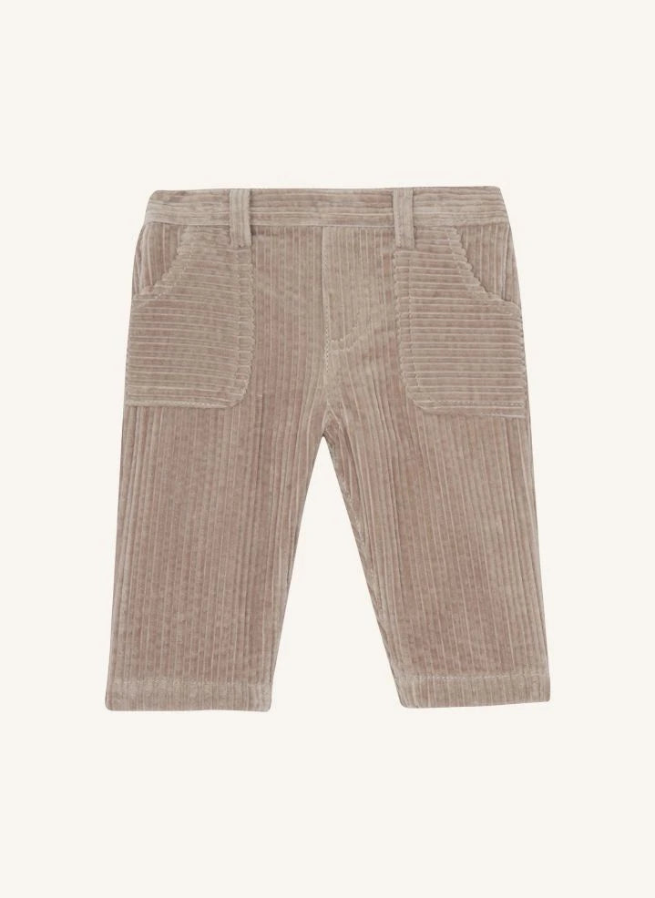Tartine et Chocolat - Pantalón de pana acanalada para bebé | Mocha