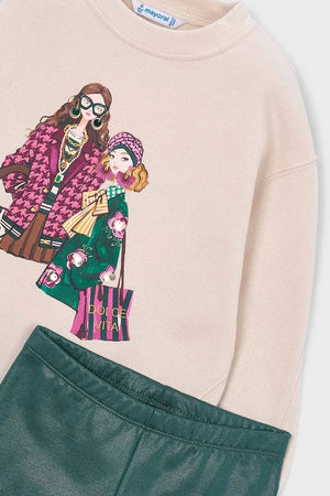 Conjunto de chándal de algodón para niños Mayoral