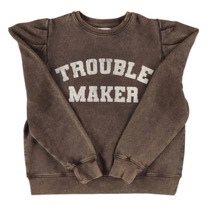 Sisters Department - Matilda organik pamuk sweatshirt | Kahverengi