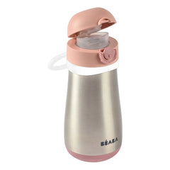 Béaba - Biberón de acero inoxidable | Rosa empolvado