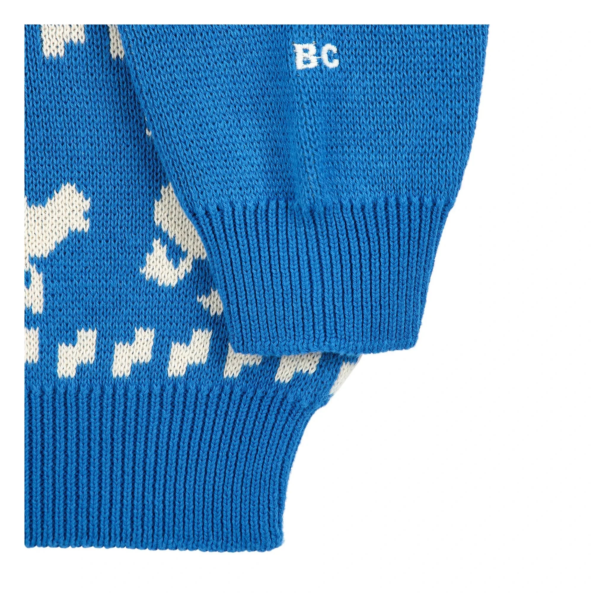 Bobo Choses - Jersey de granja de algodón orgánico | Azul