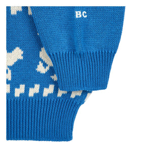 Bobo Choses - Jersey de granja de algodón orgánico | Azul