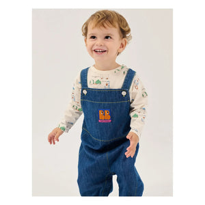 Bobo Choses - Mavi Denim Organik Pamuk Salopet