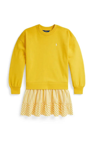 Polo Ralph Lauren Vestido de algodón para niña