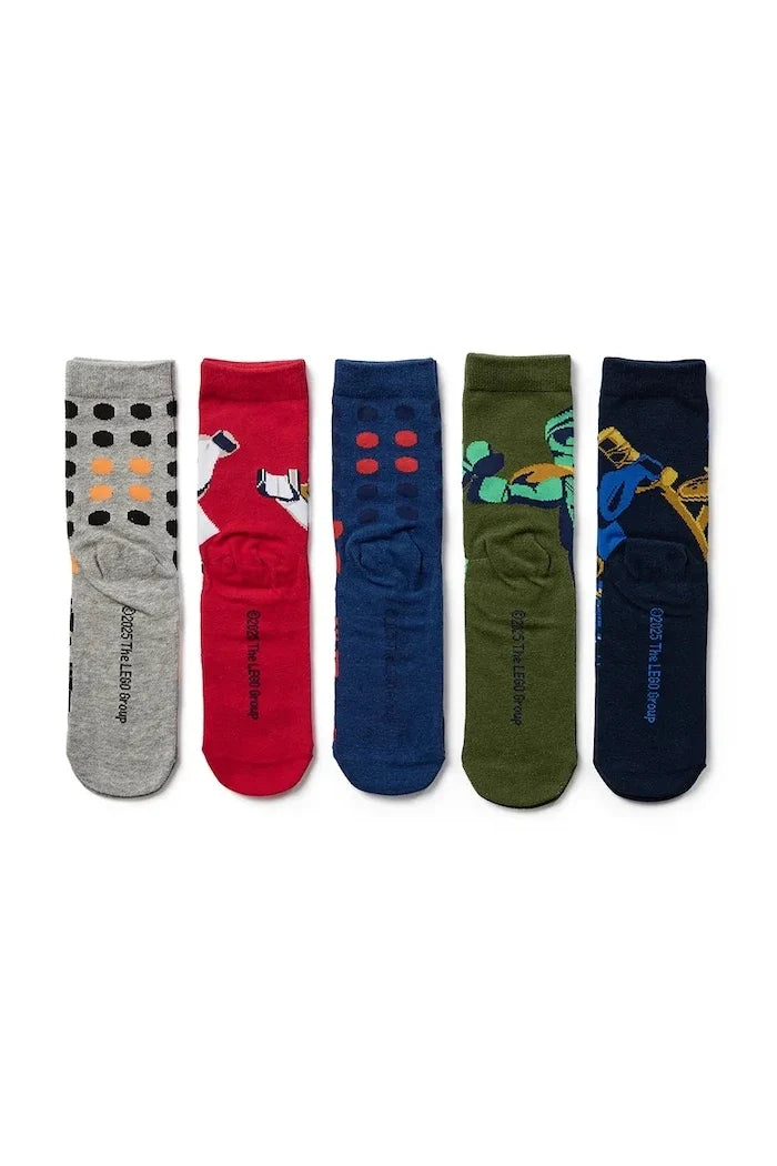 Lego Calcetines infantiles LWAIKO 601, pack de 5