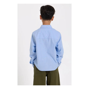 Smallable Kid - Camisa Zak Oxford | Azul claro