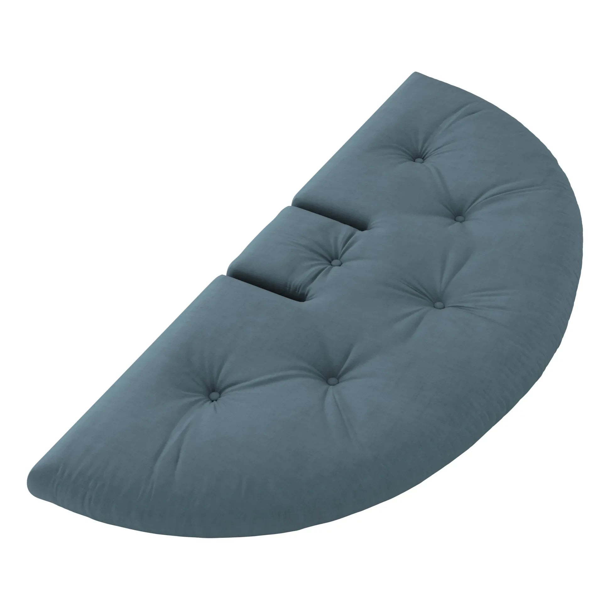 Karup Design - Puf-sillón infantil Nido | Azul Petróleo