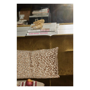 Gabrielle Paris - Funda de Cojín Jacquard | Leopardo