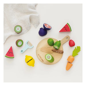 Le Toy Van - Tabla de cortar y alimentos