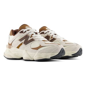 New Balance - Bağcıklı Sneakers 9060 | Kahverengi