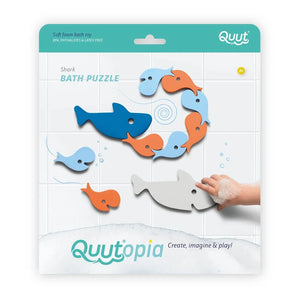 Quut - Rompecabezas de baño tiburón