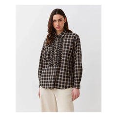 Diega - Blusa de algodón Castilana | Gris