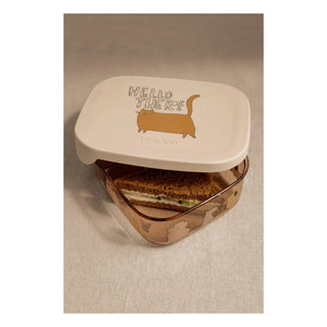 Liewood - Fiambrera de Tritán Arthur | Cats and Dogs/Arena