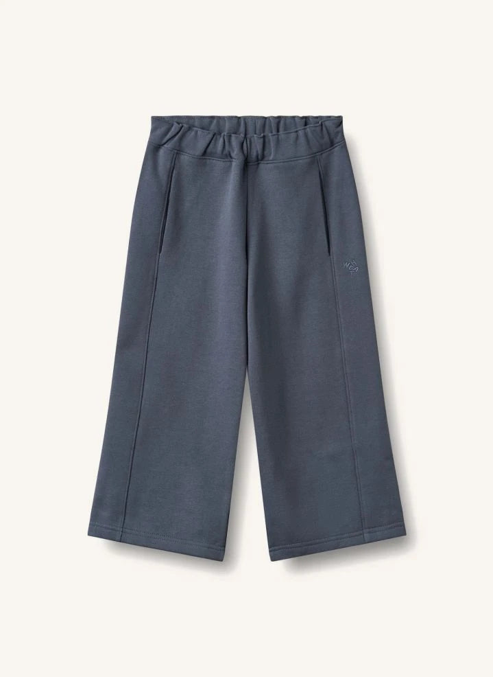 Wheat - Jogger Conrad de algodón orgánico | Gris azulado