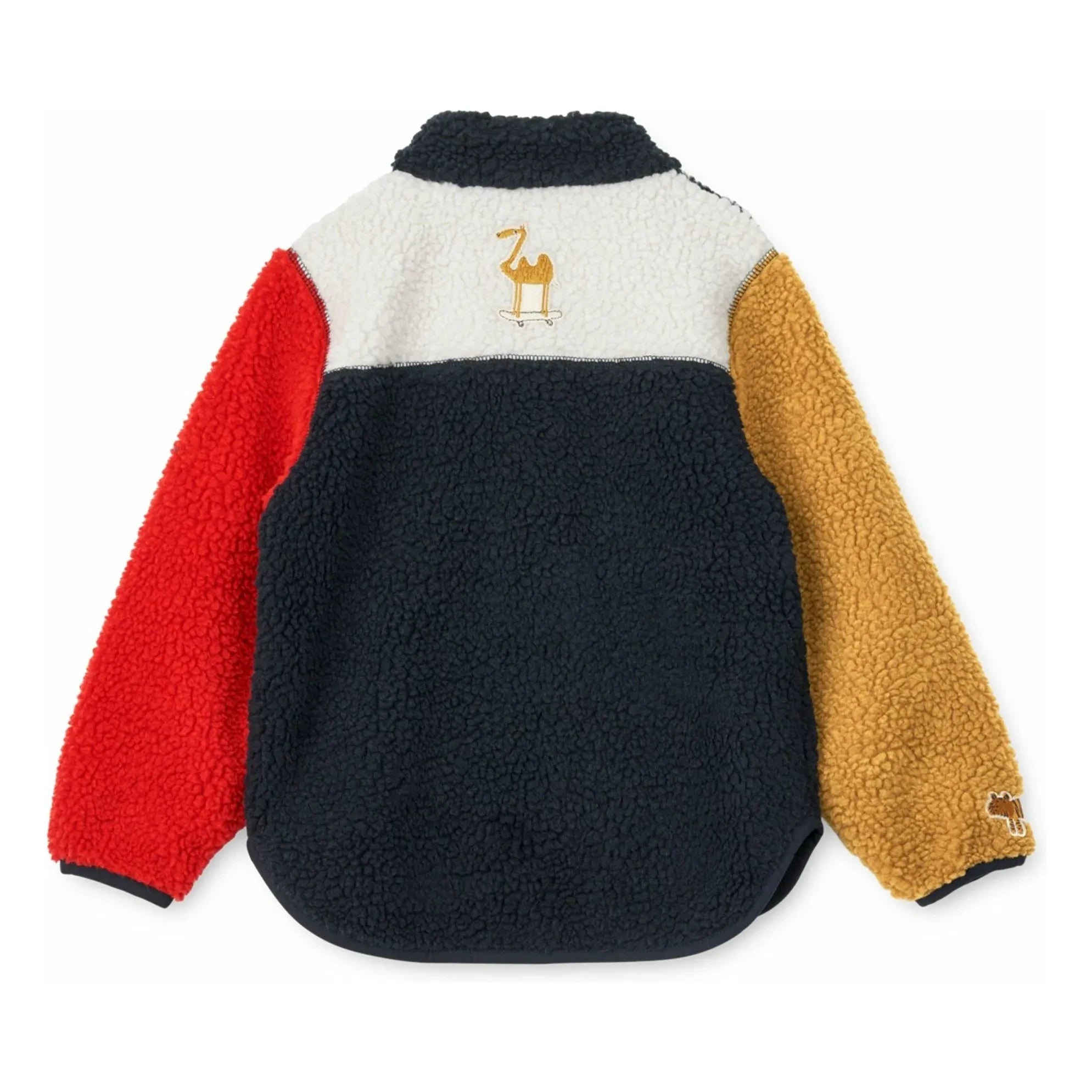 Liewood - Chaqueta Sherpa de fibra reciclada Nolan | Cinnamon