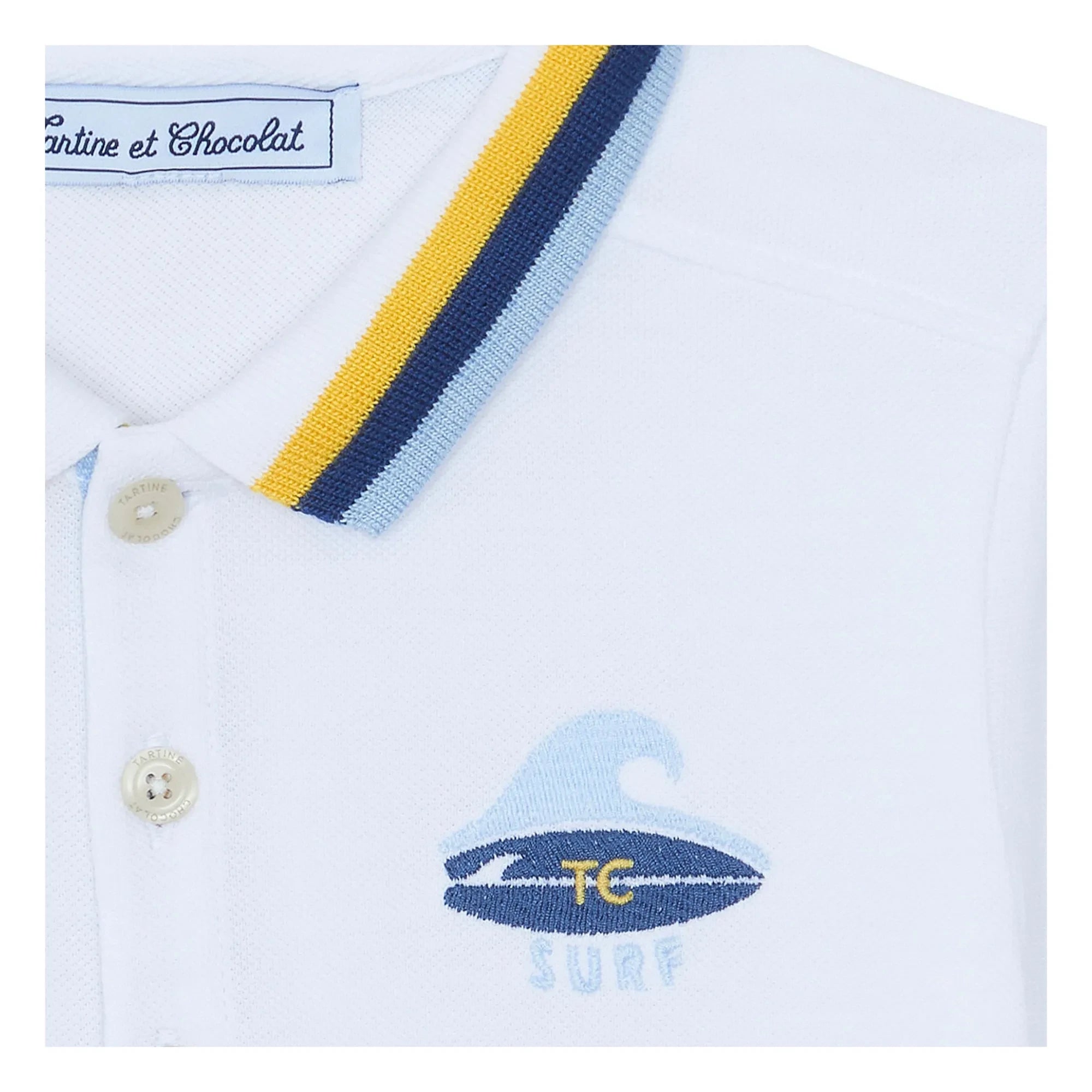 Tartine et Chocolat - Polo Surf | Blanco