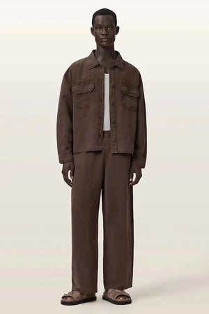 Pantalones KORTEN para hombre de mezcla de lino AllSaints