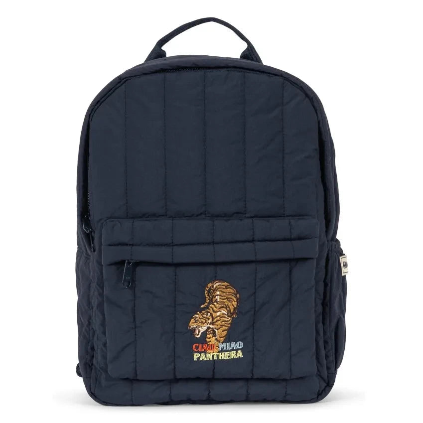 Konges Sløjd - Mochila Juno Tiger | Azul oscuro