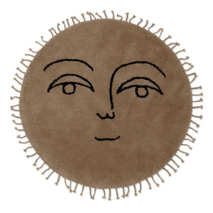 Ferm Living Kids - Püsküllü Güneş Halısı