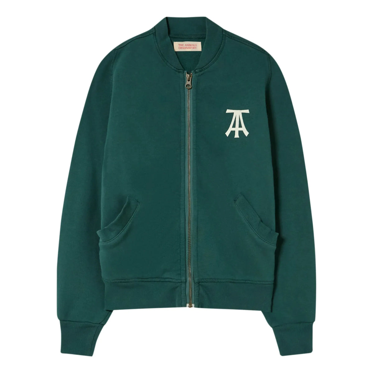 The Animals Observatory - Zebra Sweatshirt | Verde oscuro