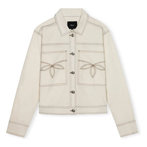 Rails - Chaqueta bordada Briggs | Marfil