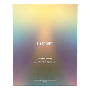 L:A BRUKET - Set Revitalizante - Salvia, Romero y Lavanda