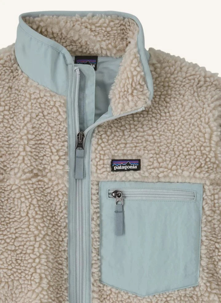 Patagonia - Chaqueta polar Retro-X hecha con fibras recicladas | Azul claro