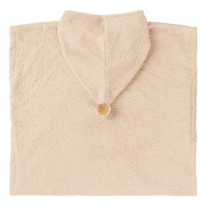 Nobodinoz - Poncho de baño So Cute | Latte