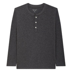 Hartford - Camiseta Henley | Gris oscuro
