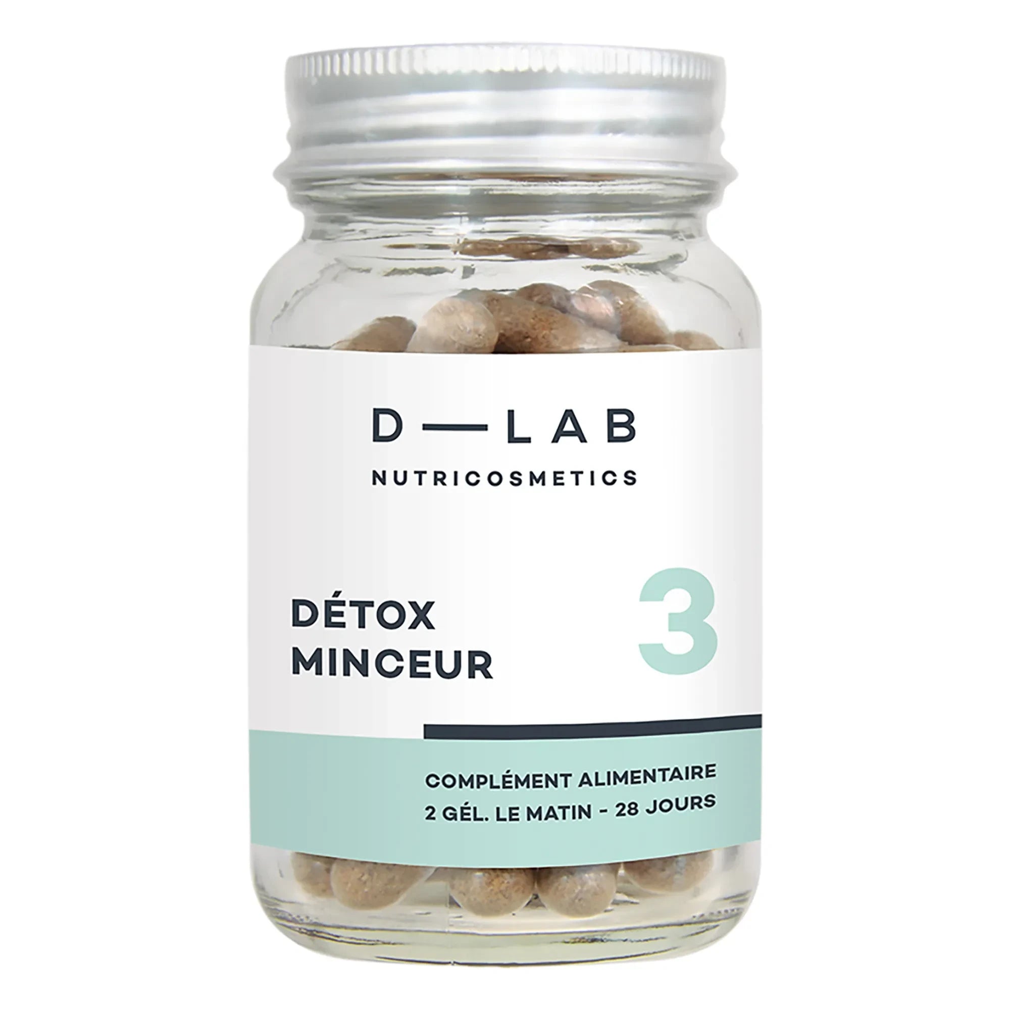 D-LAB NUTRICOSMETICS - Suplementos Detox Adelgazantes - 1 Mes