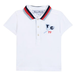 Tartine et Chocolat - Polo de Bádminton 77 | Blanco