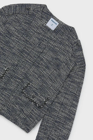 Chaqueta de niño de un botón