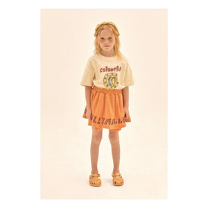 Jelly Mallow - Camiseta con plato de colores | Marfil