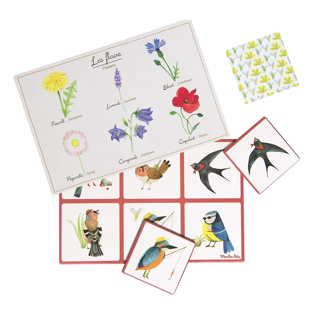 Moulin Roty - Juego de Lotería de la Naturaleza